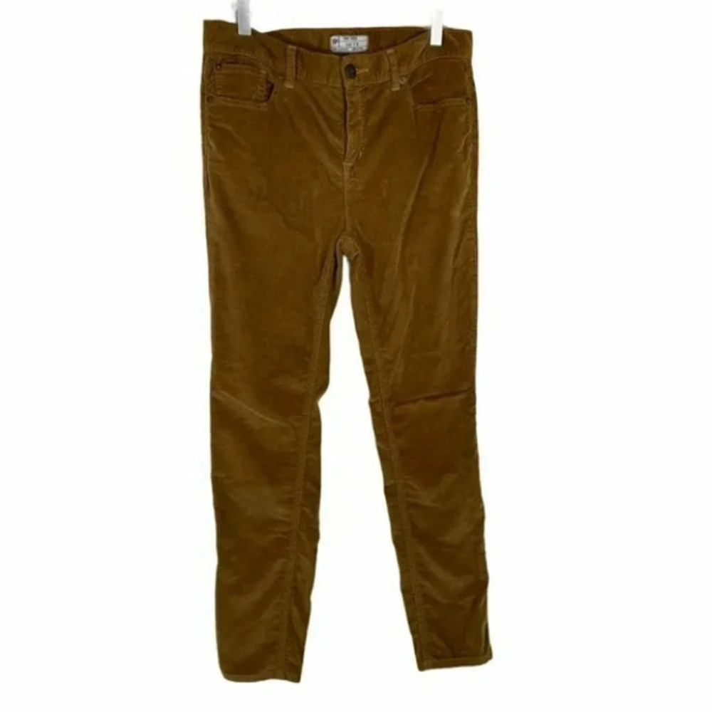 Free‎ People W29 chestnut corduroy pants boho casual